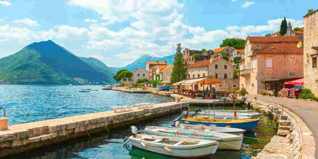 The Bay of Kotor offers plenty of opportunities to unwind and steep in the beautiful surroundings.
