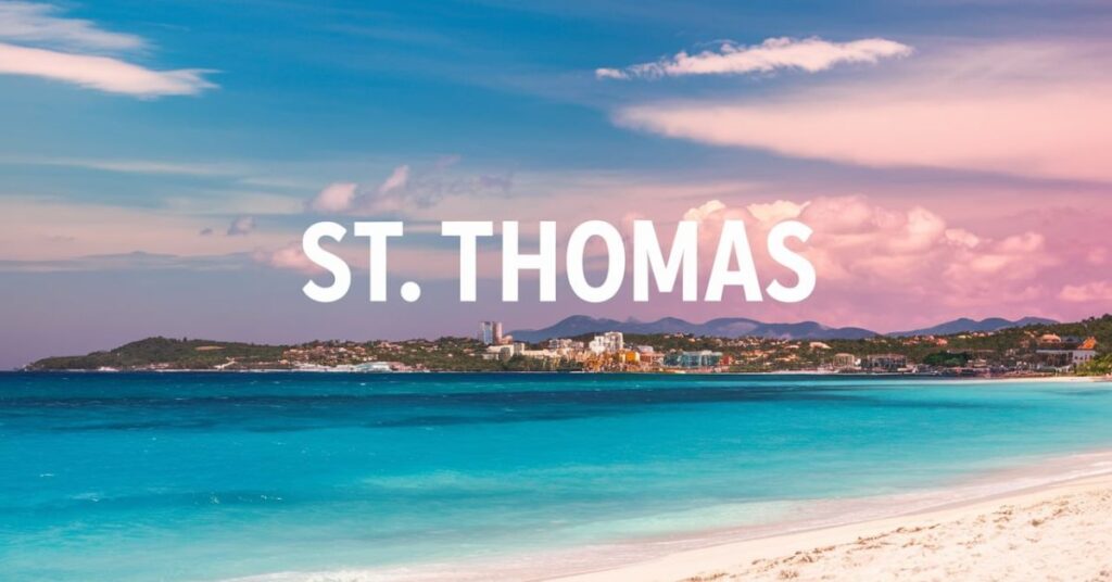 Cheapest time to visit St. Thomas, the wet season offers the most affordable options.