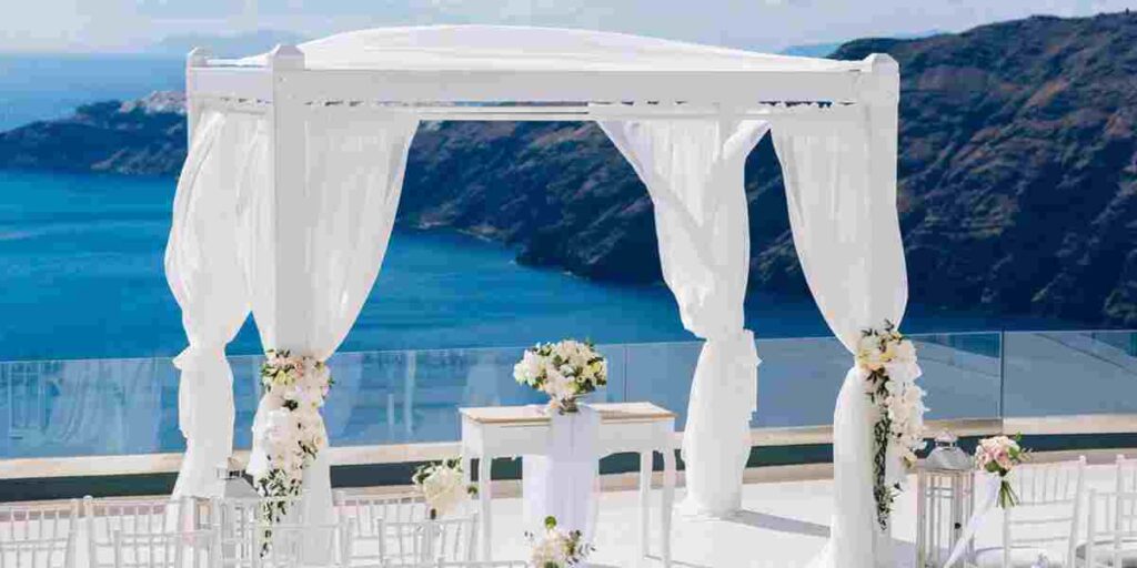 wedding in santorini cost

